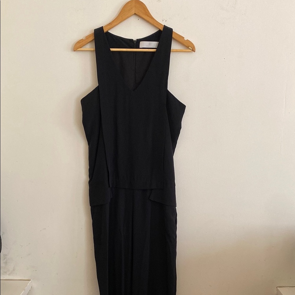 Thakoon Elegant Black Sleeveless Jumpsuit